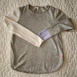 Lisa Todd Heather Gray Knit Top